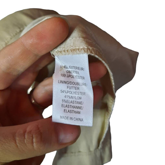 Mother Womens Dazzler Cropped 23 Jeans White Red Stretch Mid Rise Pockets Denim - Picture 8 of 12